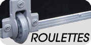 Roulettes flycase