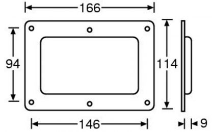 dimensions grande cuvette noire