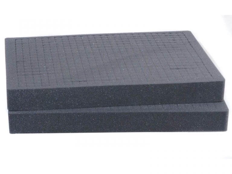 Mousse Predecoupee Pour Boîte à Outils - 4 Épaisseurs 25mm Et 10mm - Grilles Pelables Pour Rangement Sur Mesure