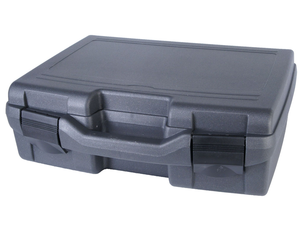 Vexi - Mallettes : Valise plastique vide noire 37cm